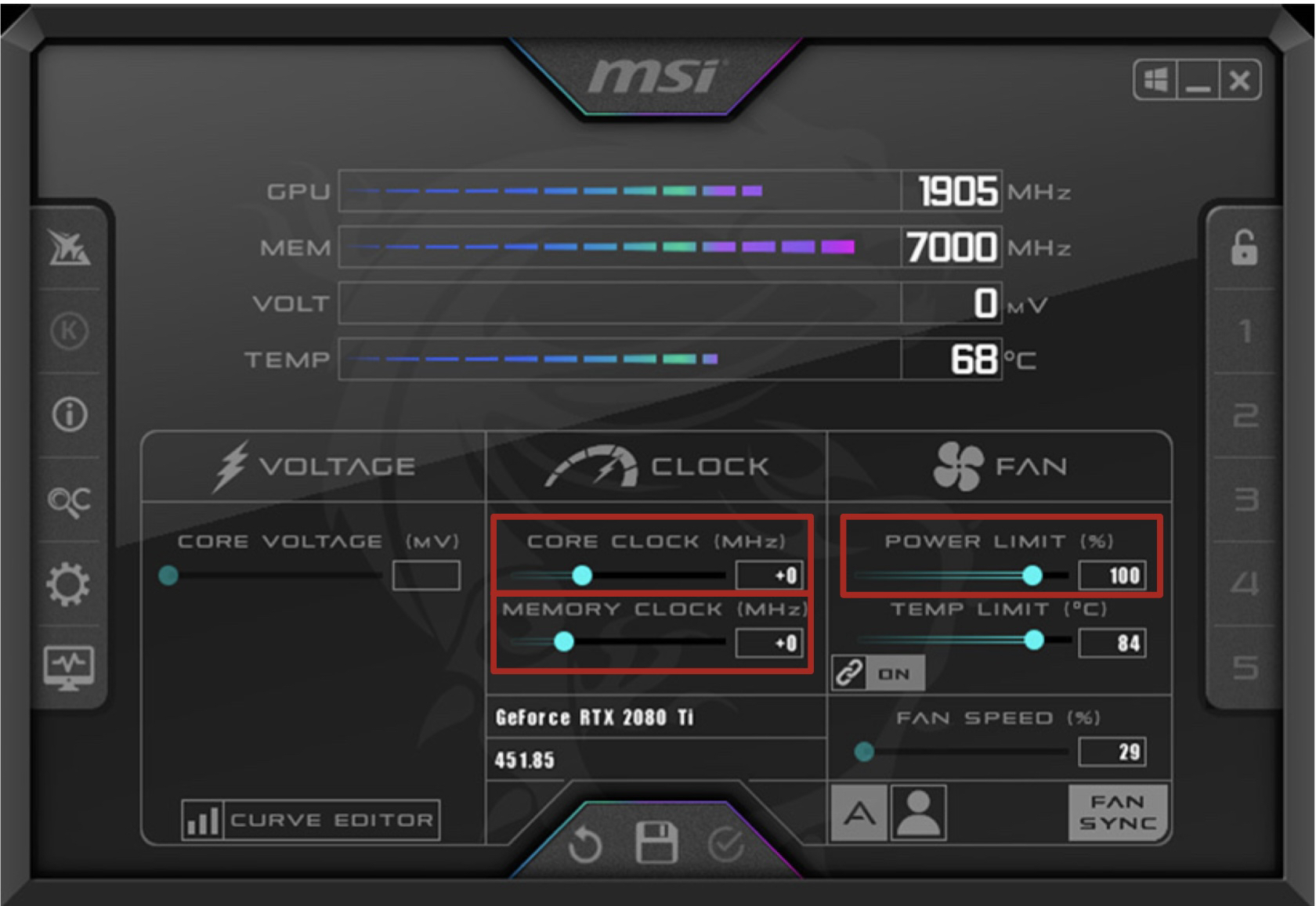 Image depicting MSI Afterburner